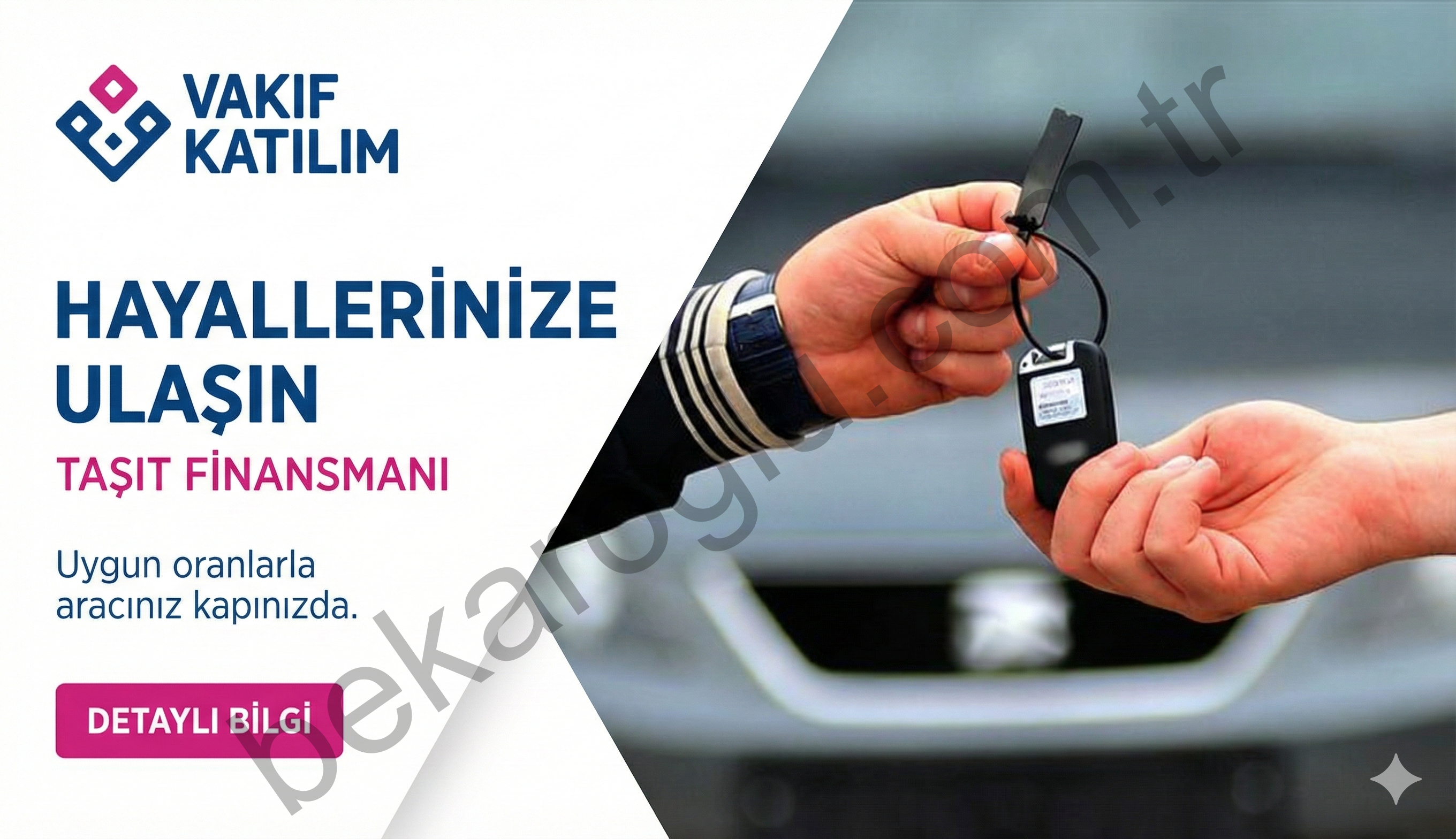 %0.99 Kar Oranı ve Dosya Masrafsız Taşıt Finansmanı ile Yola Çıkın